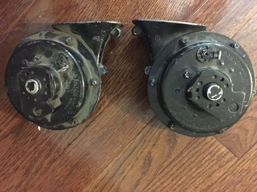 Pair of vintage sparton car horns model sa &#034;hi&#034; &#034;lo&#034; made in usa