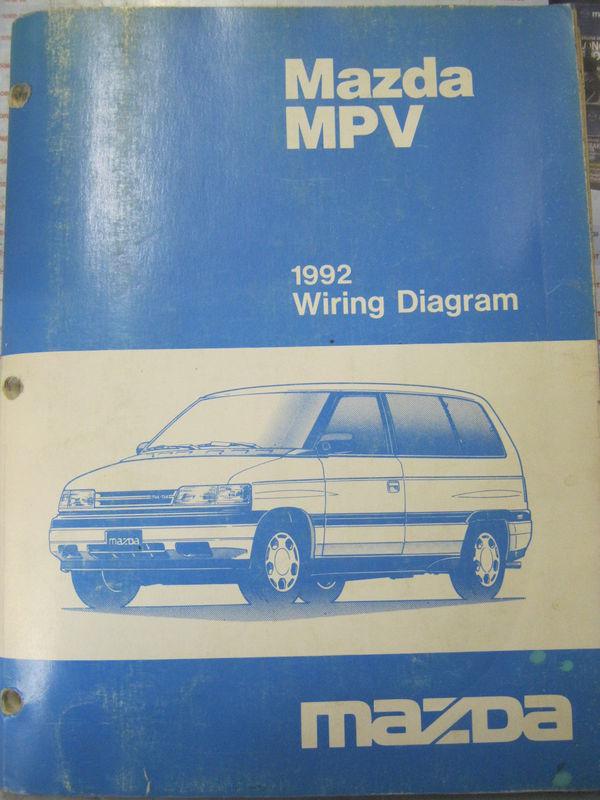 1992 mazda mpv wiring diagram manual
