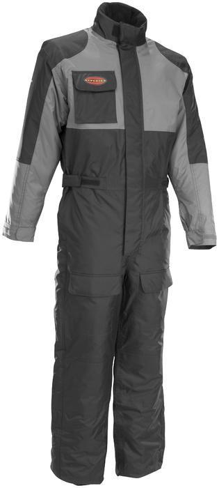 Firstgear thermo 1-piece motorcycle suit black/gunmetal sm/small
