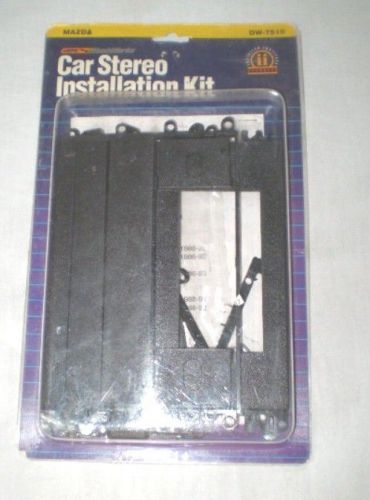 Vintage mazda dw-7510 car stereo installtion kit nip new