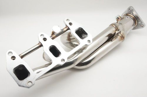 Autobahn88 stainless exhaust manifold header for mazda rx-8 se3p 13b rotary