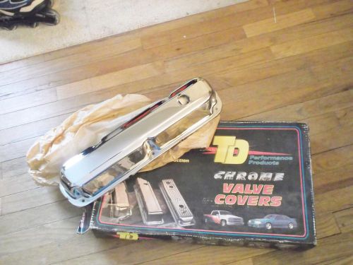 Td performance nos chrome #9298 chrome baffled valve covers