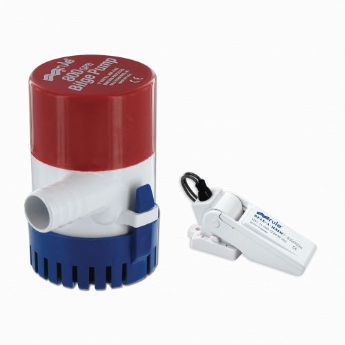 New rule 20r-35a 800 gph round non-automatic bilge pump w/-a-matic float switch