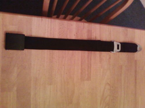 1968 1969 b body, roadrunner, gtx, charger coronet black front seat belt, rare!!