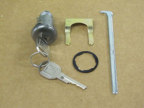1966-67 gto lemans tempest trunk lock set, w/keys