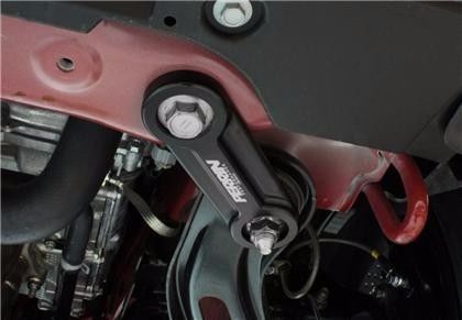 Perrin subaru brz / scion fr-s control arm brace - black