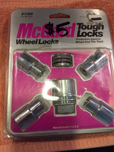 Wheel locks 1/2 x 20 r h