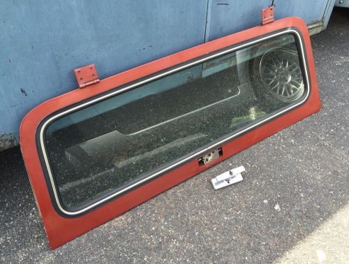 Ih international scout ii rear liftgate  frame rear window lift gate 424172c92