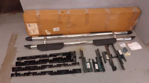 New oem nos mercedes benz running boards side step bar kit ml class w164 2005-11