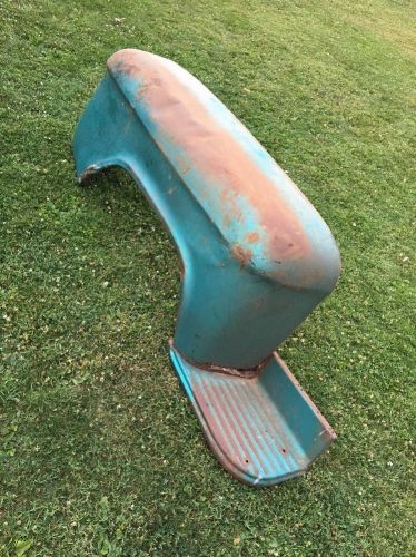 55-66 chevy 3100 truck right rear fender and step side