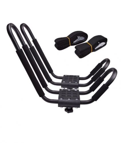 Tms j-bar rack hd kayak carrier, canoe,surf, ski suv crossbar