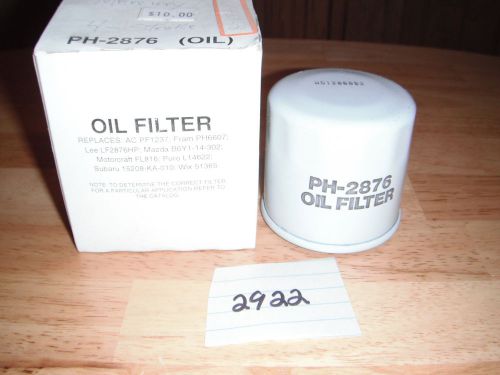 Mercury 4 stroke 8-15hp  oil filter ph2876/ph6607 oem # 35-822626q1  (item #2922