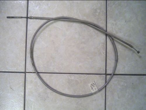 Yamaha qt50 yamahopper (rear - brake cable) 1979-87 yrs  "good used"  oem  moped