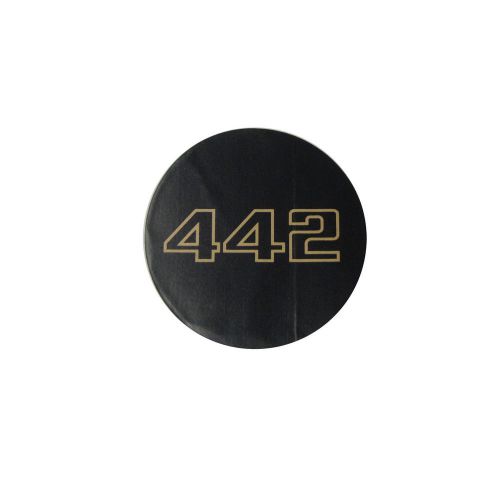 1985 1986 oldsmobile 442 wheel center cap decal