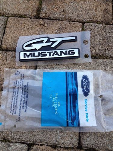 Gt mustang original fomoco emblems 1 pair