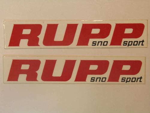 Nos rupp 1971 sno sport decal bumper reflective decals stickers side sticker