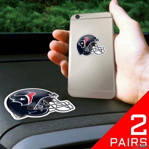 Fanmats - 2 pairs of nfl houston texans dashboard phone grips 13125