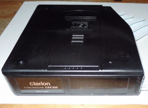 Magazine cartridge, nissan infiniti oem 6 disc cd changer clarion model caa-355