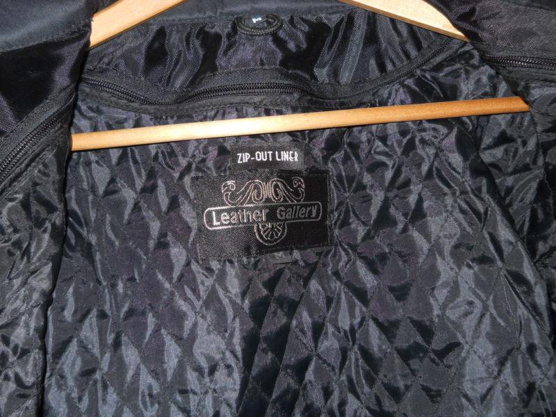 LEATHER GALLERY MESH MOTORCYCLE JACKET WITH ZIP IN LINING, US $49.99, image 3