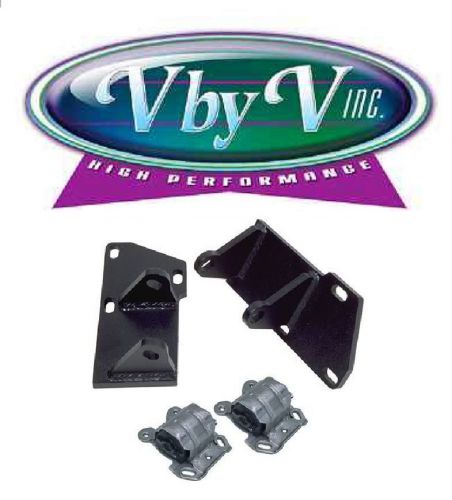 Trans-dapt 4406 engine swap motor mounts 4.3l gm v6 4wd kit sbc each