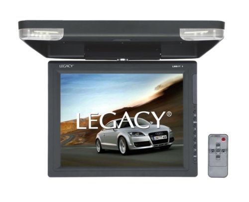 Legacy lmr17.1 hi-res 15.1-inch flip down roof mount lcd video display monitor