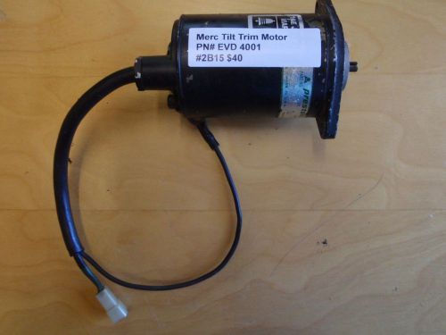 Mercury trim &amp; tilt motor evd4001 item#2b15