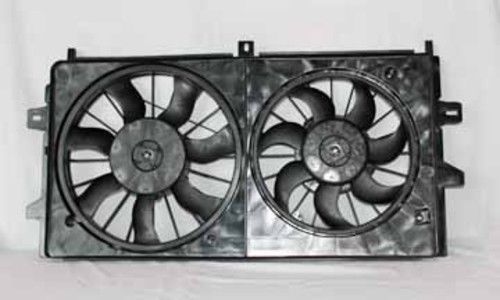 Dual radiator and condenser fan assembly tyc 621420