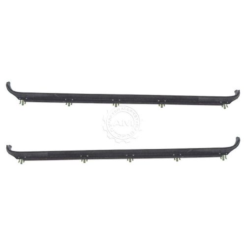 Oem rear outer door belt weatherstrip seal pair for 87-97 ford pickup truck new