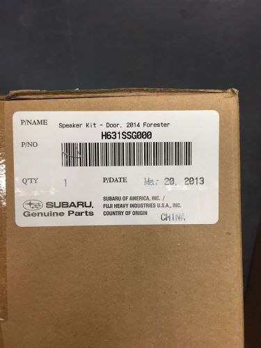 2014-17 subaru forester speaker upgrade kit
