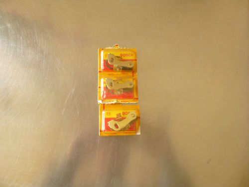 New bosch ignition breaker points, 01026 (3) sets