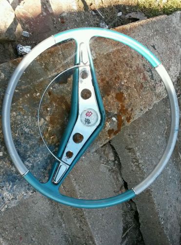 59/60 impala steering wheel w trim ring