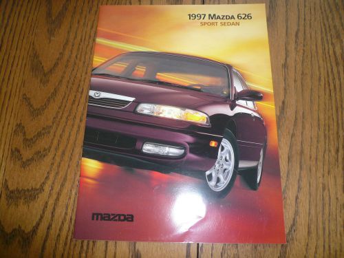 1997 mazda 626 sport sedan sales brochure