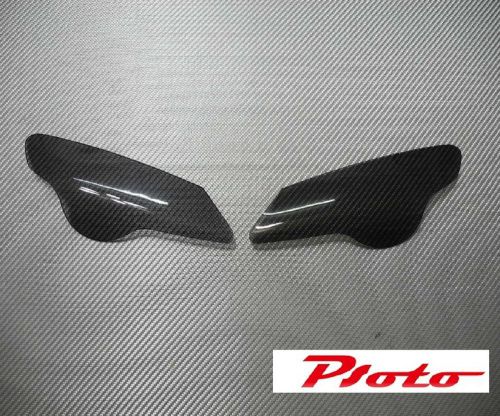 Ducati 848 1098 1198 headlight protectors - black