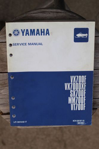 2 for 1 = yamaha vx700f service manual &amp; assembly manual