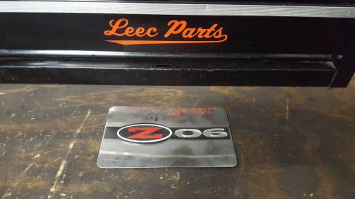 C5 exhaust enhancer stainless steel plate - z06