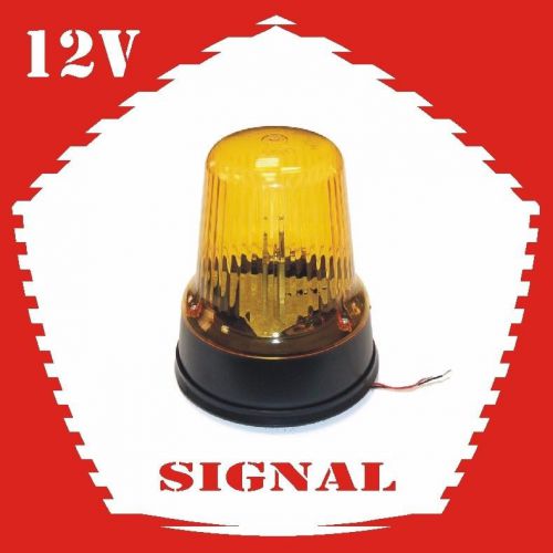 Car warning revolving rotator flashing amber dash light beacon