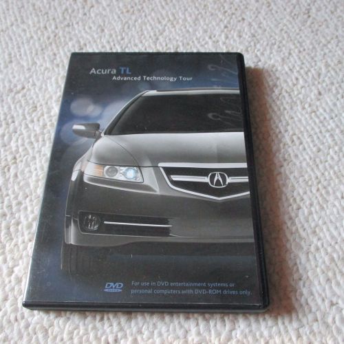 Acura tl advanced technology tour dvd with info sheet   2007
