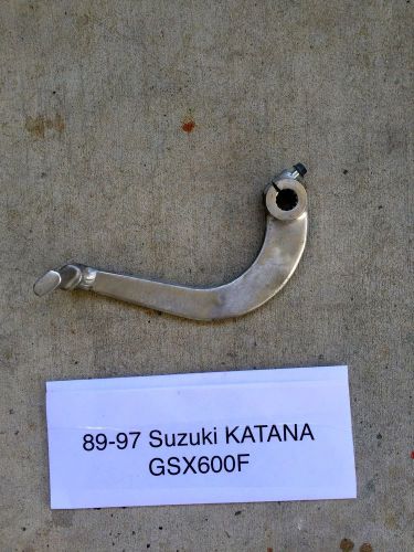 Oem 1988 - 1997 suzuki gsx 600 f katana right foot brake lever pedal