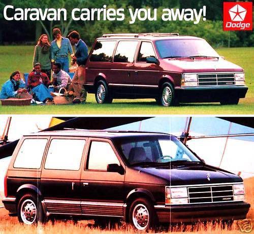1988 dodge caravan factory brochure-grand caravan