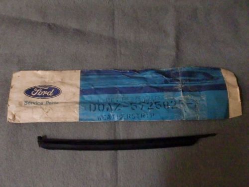 Nos lr glass weather seal 70 71 72 ford galaxie/ltd/mercury 4 door pilarless ht