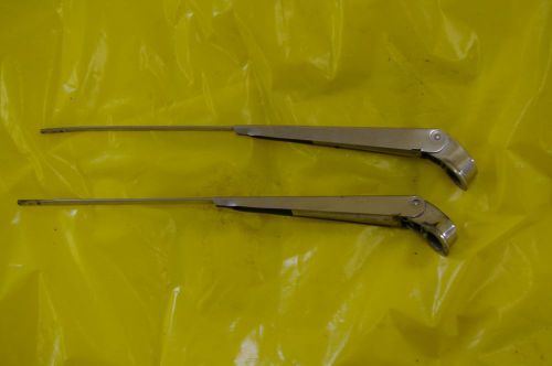 1965 66  ford mustang windshield wiper arms original oem pair chrome