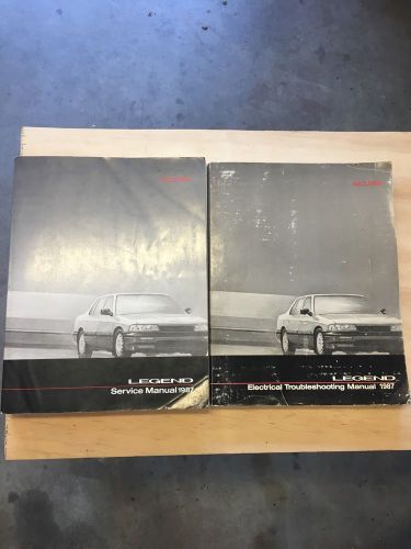 1987 acura legend service manual and electrical manual
