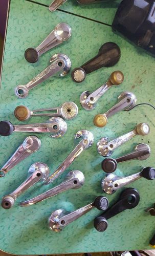 Vintage window crank window handle lot of 16