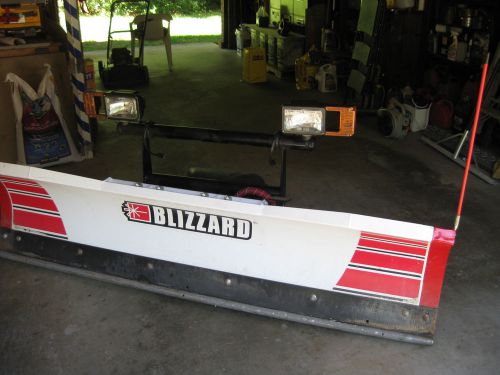 Blizzard snow plow