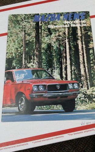 Vintage mazda news rx3 808 rare original 1970s  r100 rx2 rotary engine savanna