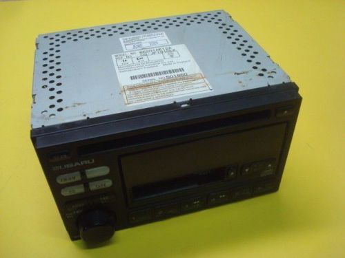 95-07 subaru legacy outback baja impreza forester cd player cassette radio oem