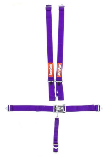 Racequip harness racing seat belts 5pt purple bolt-in or wrap sfi 16.1 #711051