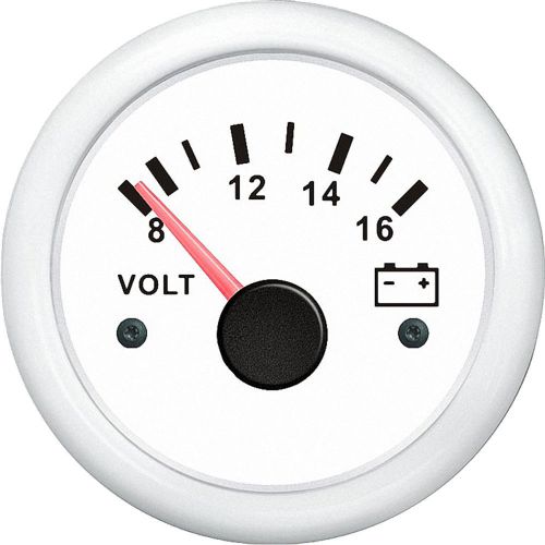 Sell Marine Voltmeter Gauge Boat Voltage Meter Outboard Plastic Bezel 8