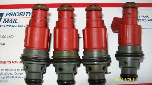 99 saab turbo fuel injectors 36lb fully tested &amp; cleaned 100% warranty or $ back