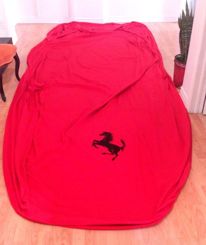 Ferrari 360 car cover / bag + 2 seats &amp; steering wheel covers made in italy oem